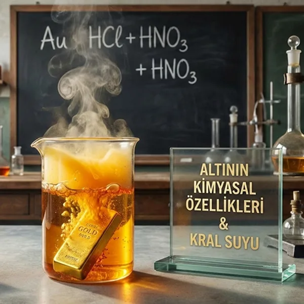 Altının Kimyasal Özellikleri ve Altını Eriten Kral Suyu (Aqua Regia)
